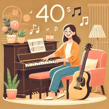 40代におすすめの音楽教室3選｜楽器初心者でも安心！